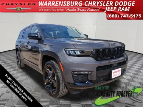 Gray 2025 Jeep Grand Cherokee L Limited for sale in Warrensburg, MO
