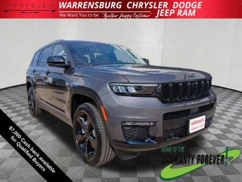 Gray 2025 Jeep Grand Cherokee L Limited for sale in Warrensburg, MO