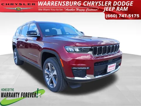 Red 2025 Jeep Grand Cherokee L Limited for sale in Warrensburg, MO