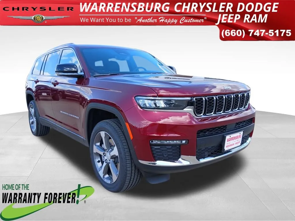 Red 2025 Jeep Grand Cherokee L Limited for sale in Warrensburg, MO