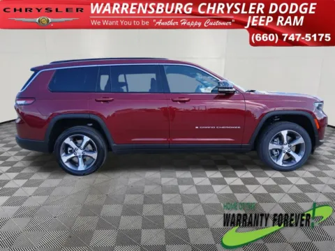 Photos of 2025 Jeep Grand Cherokee L Limited for sale in Warrensburg, MO at Warrensburg CDJR