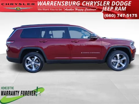 Photos of 2025 Jeep Grand Cherokee L Limited for sale in Warrensburg, MO at Warrensburg CDJR
