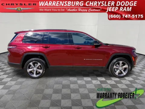 Photos of 2025 Jeep Grand Cherokee L Limited for sale in Warrensburg, MO at Warrensburg CDJR