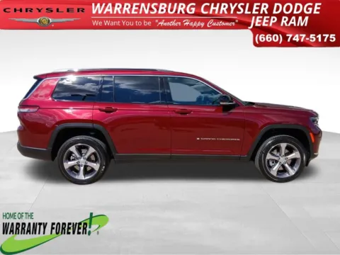 Photos of 2025 Jeep Grand Cherokee L Limited for sale in Warrensburg, MO at Warrensburg CDJR