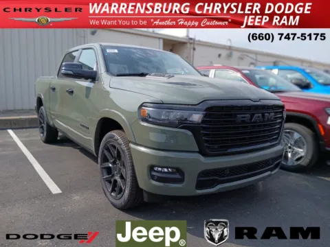 Green 2026 Ram 1500 Laramie for sale in Warrensburg, MO