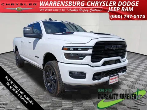 White 2026 Ram 2500 Laramie for sale in Warrensburg, MO