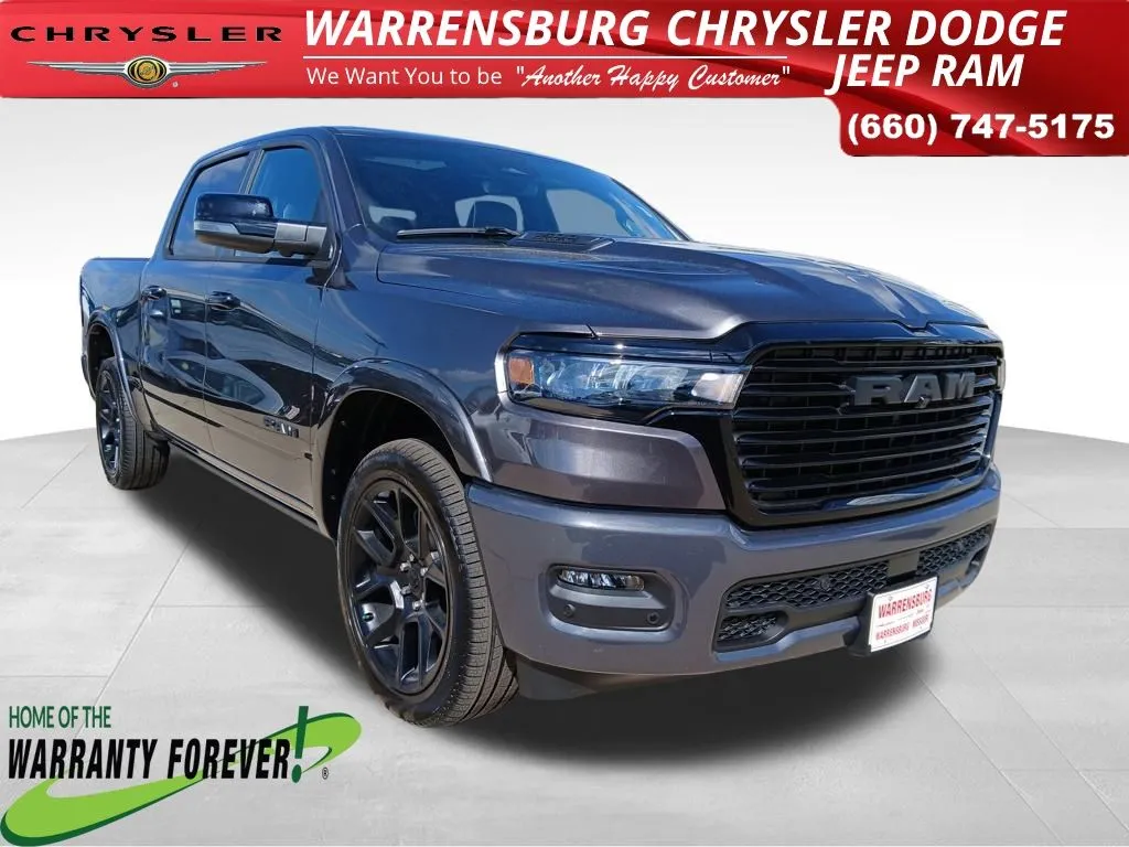 Gray 2026 Ram 1500 Laramie for sale in Warrensburg, MO