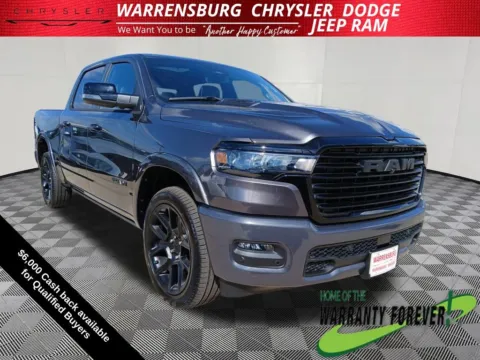 Gray 2026 Ram 1500 Laramie for sale in Warrensburg, MO