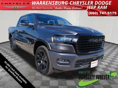 Gray 2026 Ram 1500 Laramie for sale in Warrensburg, MO