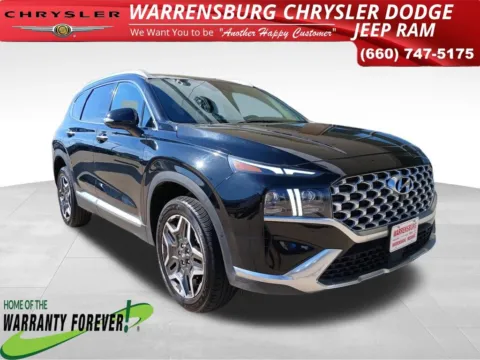 Black 2023 Hyundai Santa Fe Limited for sale in Warrensburg, MO