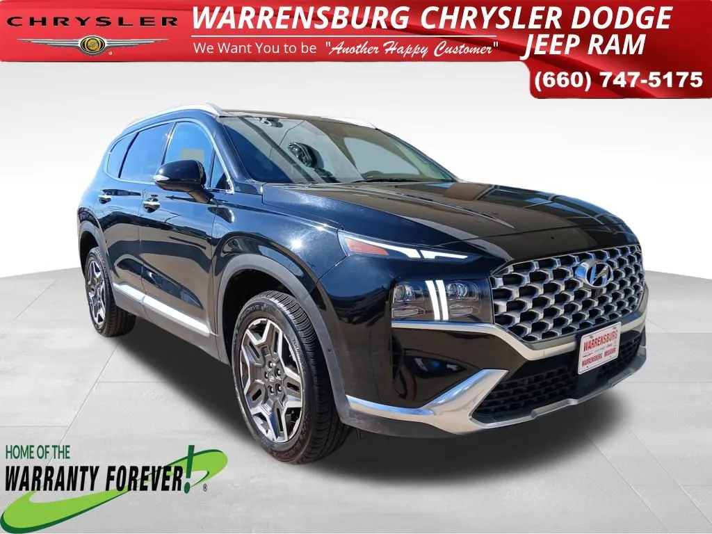 Black 2023 Hyundai Santa Fe Limited for sale in Warrensburg, MO