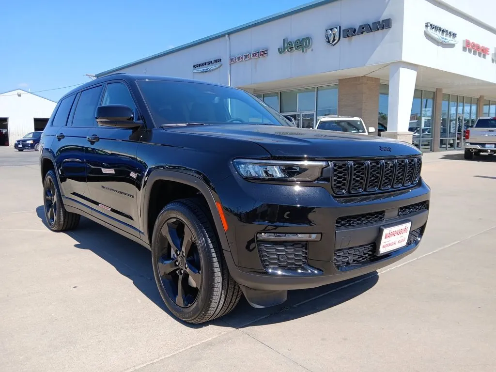 Black 2025 Jeep Grand Cherokee L Limited for sale in Warrensburg, MO