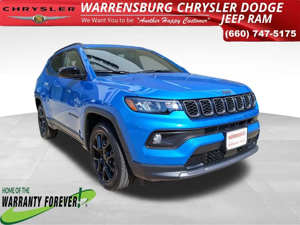 Blue 2026 Jeep Compass Latitude for sale in Warrensburg, MO