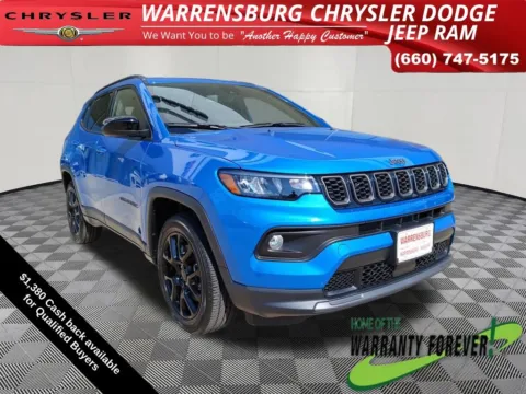 Blue 2026 Jeep Compass Latitude for sale in Warrensburg, MO