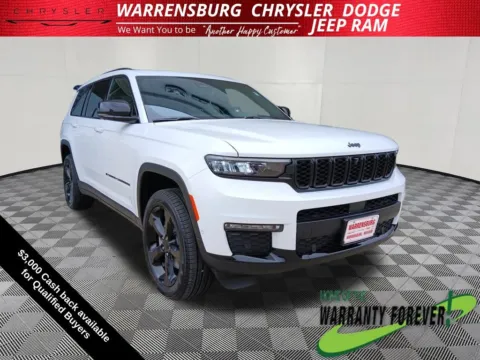 White 2025 Jeep Grand Cherokee L Limited for sale in Warrensburg, MO