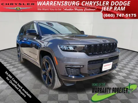 Gray 2025 Jeep Grand Cherokee L Limited for sale in Warrensburg, MO