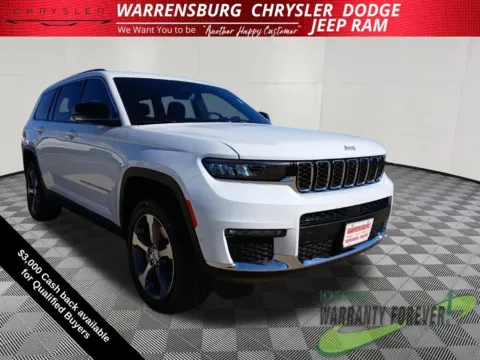 White 2025 Jeep Grand Cherokee L Limited for sale in Warrensburg, MO