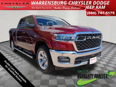 Red 2026 Ram 1500 Big Horn/Lone Star for sale in Warrensburg, MO