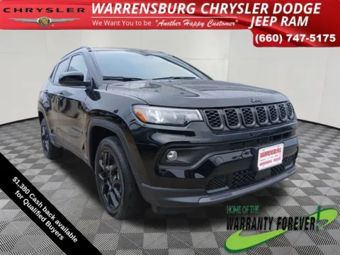 Black 2026 Jeep Compass Latitude for sale in Warrensburg, MO