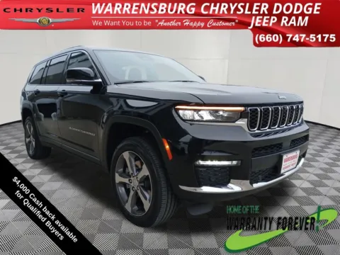Black 2025 Jeep Grand Cherokee L Limited for sale in Warrensburg, MO