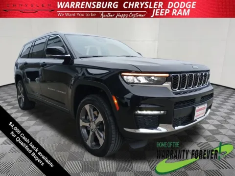 Black 2025 Jeep Grand Cherokee L Limited for sale in Warrensburg, MO