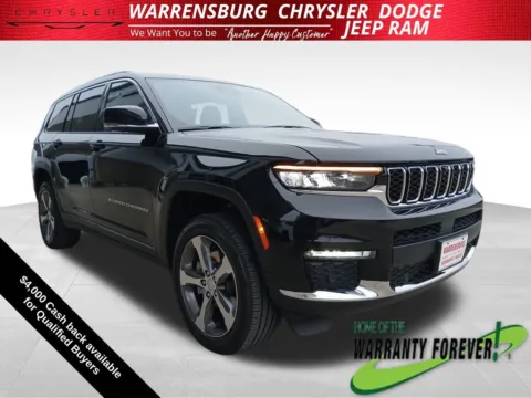 Black 2025 Jeep Grand Cherokee L Limited for sale in Warrensburg, MO