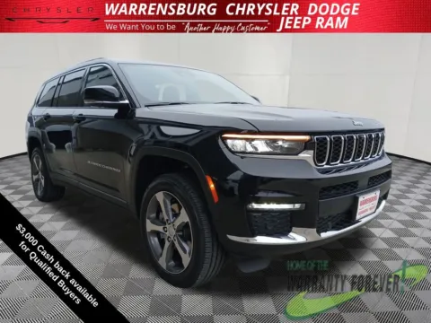 Black 2025 Jeep Grand Cherokee L Limited for sale in Warrensburg, MO