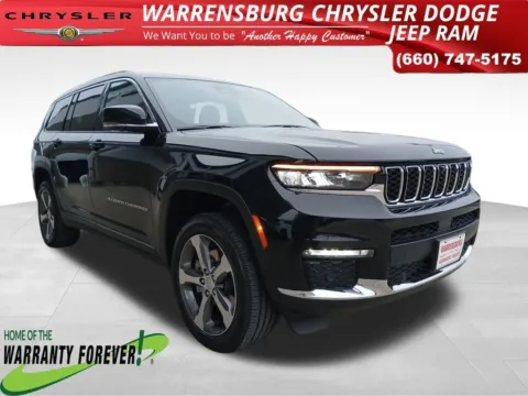 Black 2025 Jeep Grand Cherokee L Limited for sale in Warrensburg, MO