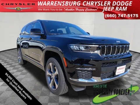 Black 2025 Jeep Grand Cherokee L Limited for sale in Warrensburg, MO