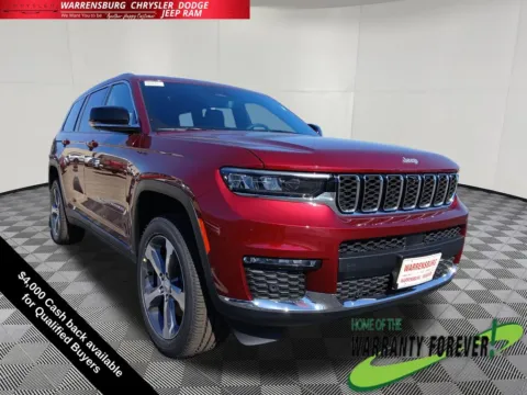 Red 2025 Jeep Grand Cherokee L Limited for sale in Warrensburg, MO