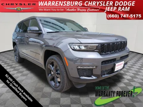 Gray 2025 Jeep Grand Cherokee L Limited for sale in Warrensburg, MO