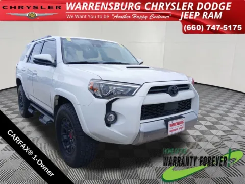 White 2023 Toyota 4Runner TRD Off-Road Premium for sale in Warrensburg, MO