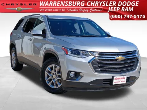 Silver 2020 Chevrolet Traverse LT for sale in Warrensburg, MO