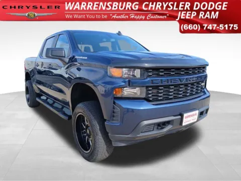 Blue 2020 Chevrolet Silverado 1500 Custom for sale in Warrensburg, MO