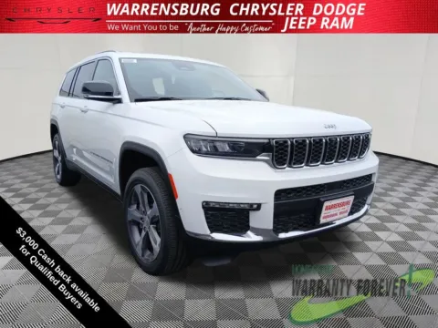 White 2025 Jeep Grand Cherokee L Limited for sale in Warrensburg, MO