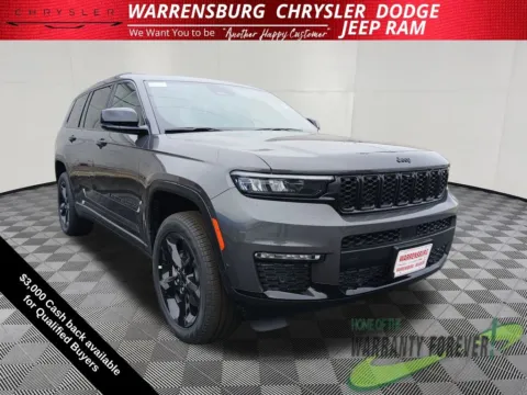 Gray 2025 Jeep Grand Cherokee L Limited for sale in Warrensburg, MO