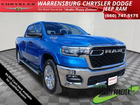 Blue 2026 Ram 1500 Big Horn/Lone Star for sale in Warrensburg, MO