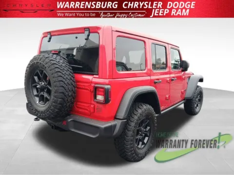 Another view of 2026 Jeep Wrangler Willys for sale in Warrensburg, MO at Warrensburg CDJR