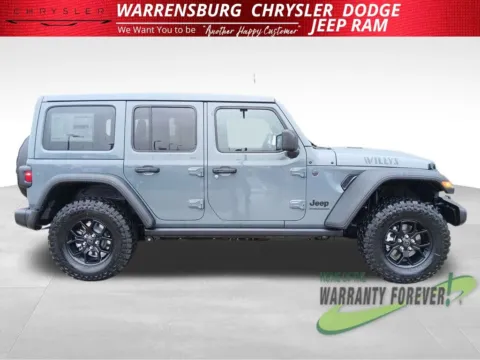 Photos of 2026 Jeep Wrangler Willys for sale in Warrensburg, MO at Warrensburg CDJR