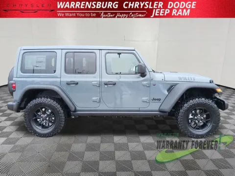 Photos of 2026 Jeep Wrangler Willys for sale in Warrensburg, MO at Warrensburg CDJR