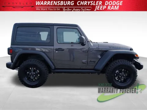 Photos of 2026 Jeep Wrangler Willys for sale in Warrensburg, MO at Warrensburg CDJR