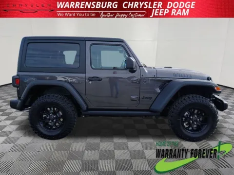 Photos of 2026 Jeep Wrangler Willys for sale in Warrensburg, MO at Warrensburg CDJR