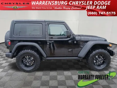 Photos of 2026 Jeep Wrangler Willys for sale in Warrensburg, MO at Warrensburg CDJR