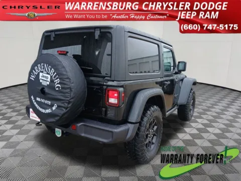 Another view of 2026 Jeep Wrangler Willys for sale in Warrensburg, MO at Warrensburg CDJR