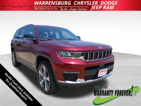 Red 2025 Jeep Grand Cherokee L Limited for sale in Warrensburg, MO