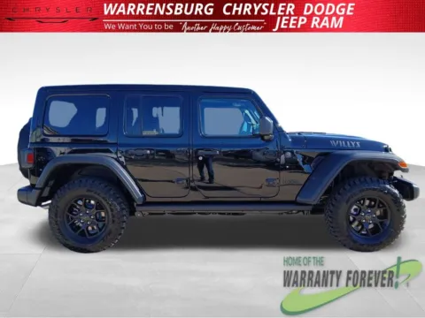 Photos of 2026 Jeep Wrangler Willys for sale in Warrensburg, MO at Warrensburg CDJR