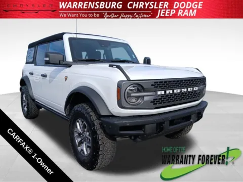 White 2024 Ford Bronco Badlands for sale in Warrensburg, MO