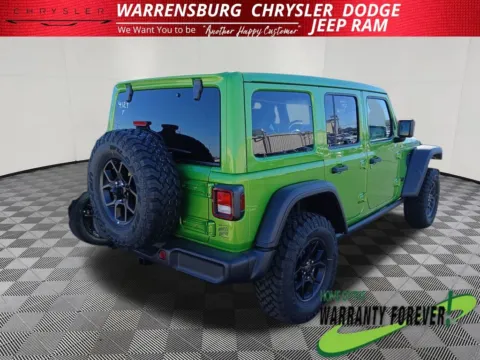 Photos of 2026 Jeep Wrangler Willys for sale in Warrensburg, MO at Warrensburg CDJR