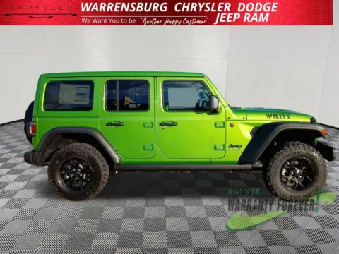 Photos of 2026 Jeep Wrangler Willys for sale in Warrensburg, MO at Warrensburg CDJR