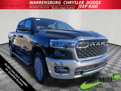 Black 2026 Ram 1500 Big Horn/Lone Star for sale in Warrensburg, MO